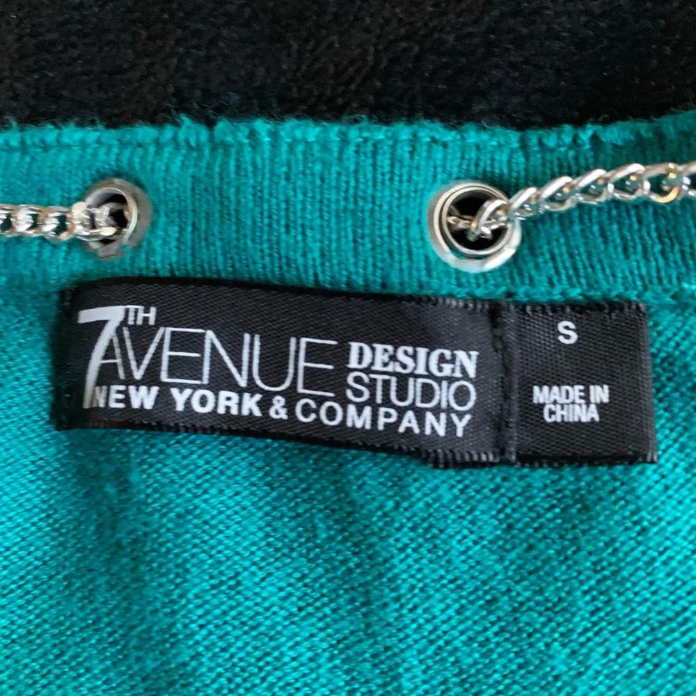 7th Avenue Design Studio‎ Chain Cardigan